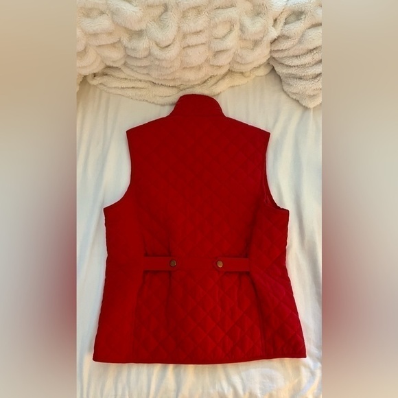 Stillwater supply company. Size Small, red quilted vest - Picture 2 of 7